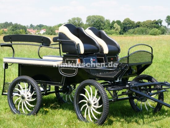 Koets 001a - zwarte koets - koets te koop -