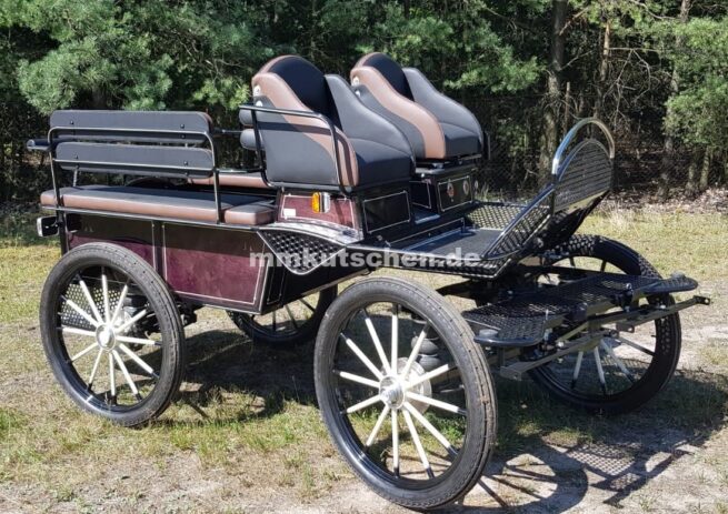 koets-kutsche-wagen-marathonwagen-fahrschulwagen-33-luftfederung-scheibenbremsen-staufächer-blinker--beleuchtung-aufsteigshilfe-mmkutschen-stauraum-sitzbanklänge-komfortsitz-rücksitzbank-holzdeko-holzkutsche