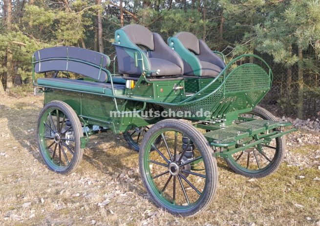 freizeitkutsche-marathonwagen-wagonette-fahrschulwagen-46-luftfederung-blinker-beleuchtung-scheibenbremsen-mmkutschen-feststellbremse-handkurbelbremse-drehkranzbremse-doppelrücklehnen-staukästen-kutschenlampenhalterung-aufsteigshilfe-tür-komfortsitze-deichseldämpfer